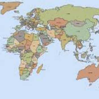 نقشه جمعيت جهان
