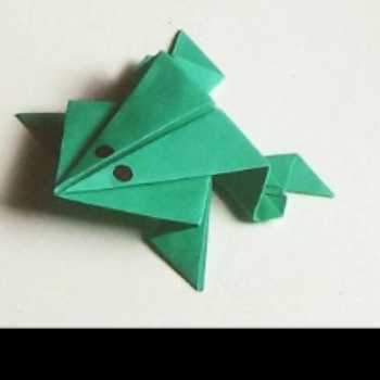 اوریگامی قورباغه