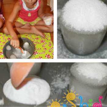 آزمایش های ساده برای کودکان با یخ